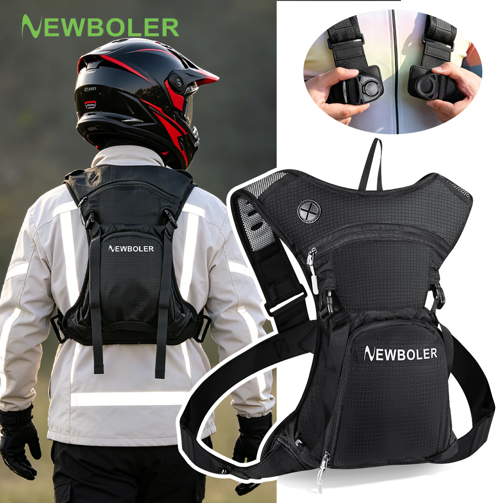 Cycling Commuter Backpack - NEWBOLER 8L Motorcycle Cycling Hydration Pack