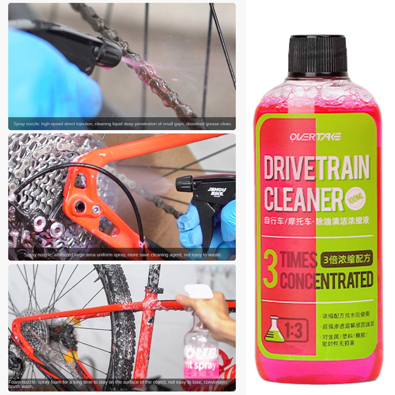 Grease Waterproof Bike - 100ml Bike Drivetrain Cleaner Bicycle Chain