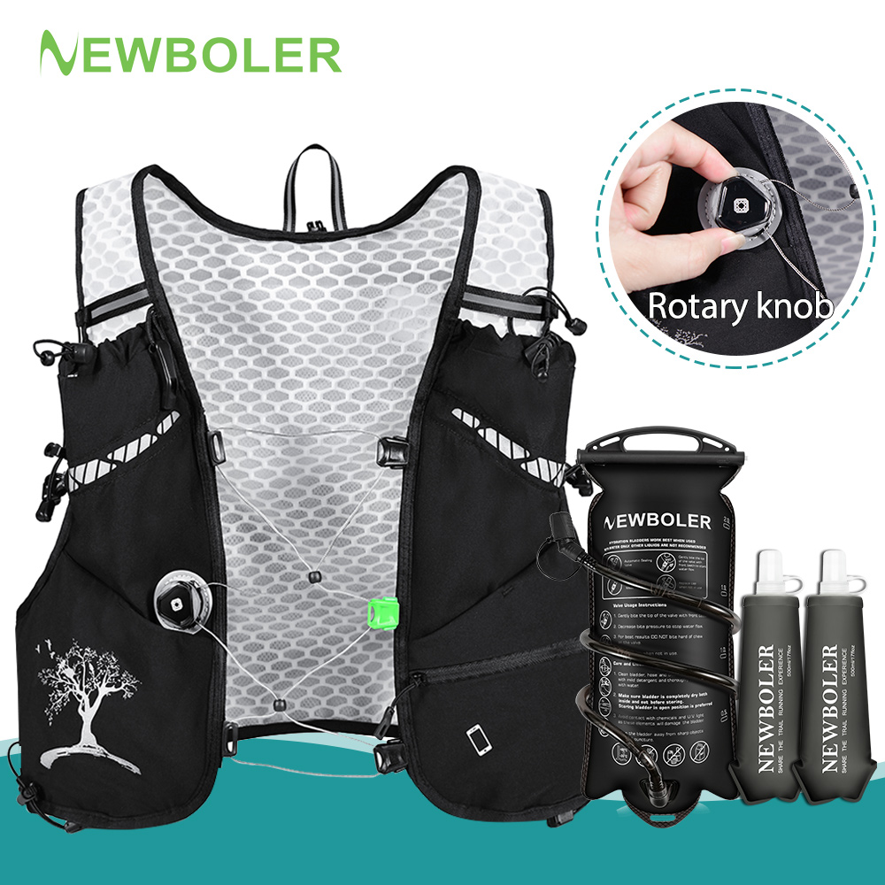 Cycling Commuter Backpack - NEWBOLER 8L Outdoor Trail Running Backpack