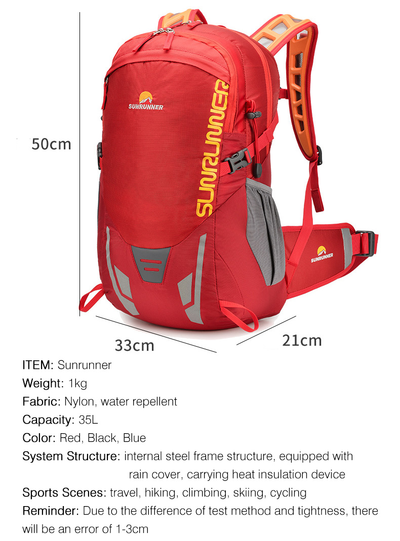 35L Hiking Backpack Bag Large  - Cycling Commuter Backpack review and price