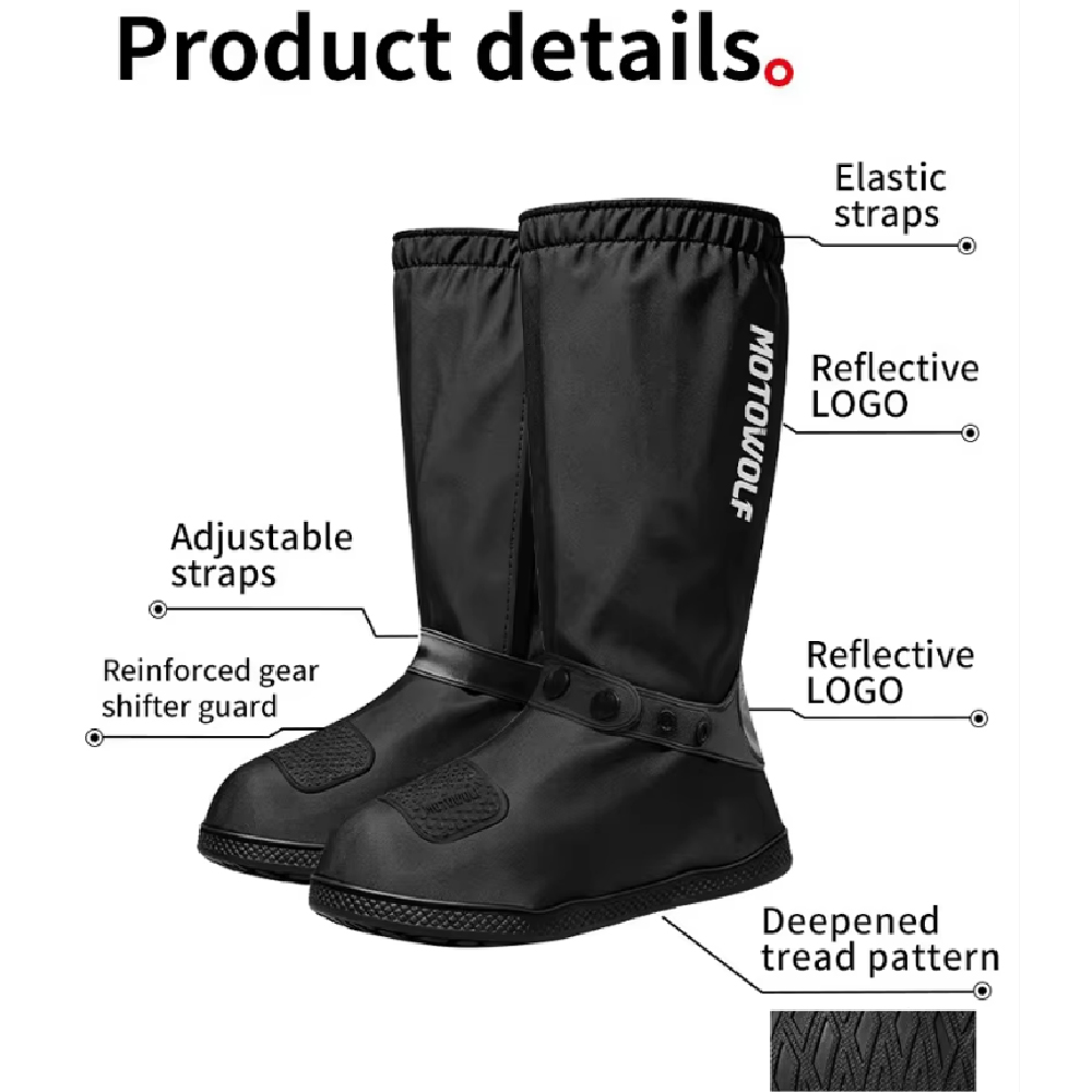 Outdoor commuting Tube Rain Sh - Cycling Commute Shoes review and price