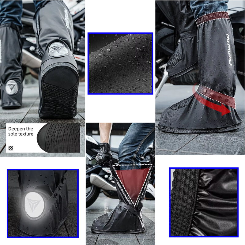 Outdoor commuting Tube Rain Sh - Cycling Commute Shoes review and price