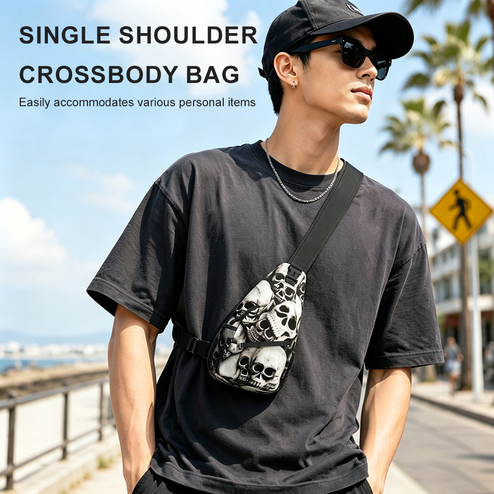 Men Crossbody Sling Chest Bag  - Cycling Commute Essentials review and price