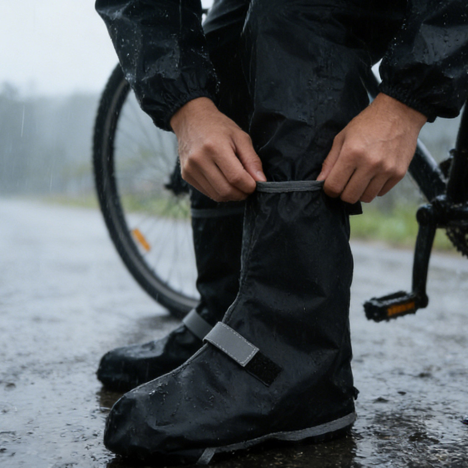 1Pair Waterproof Cycling Shoe  - Cycling Commute Shoes review and price