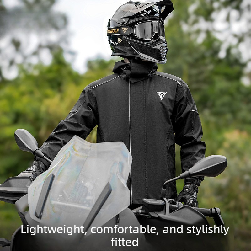 Motorcycle Rain Suit Waterproo - Cycling Commute Jacket review and price