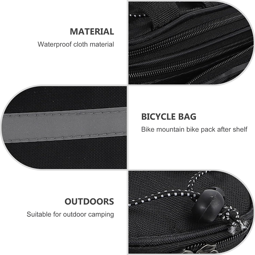 1pcs Bicycle Trunk Bag Bike Re - Cycling Commute In Rain review and price