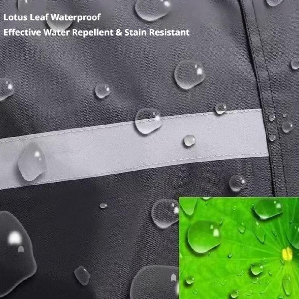 Waterproof Hooded Rain Poncho, - Cycling Commute In Rain review and price