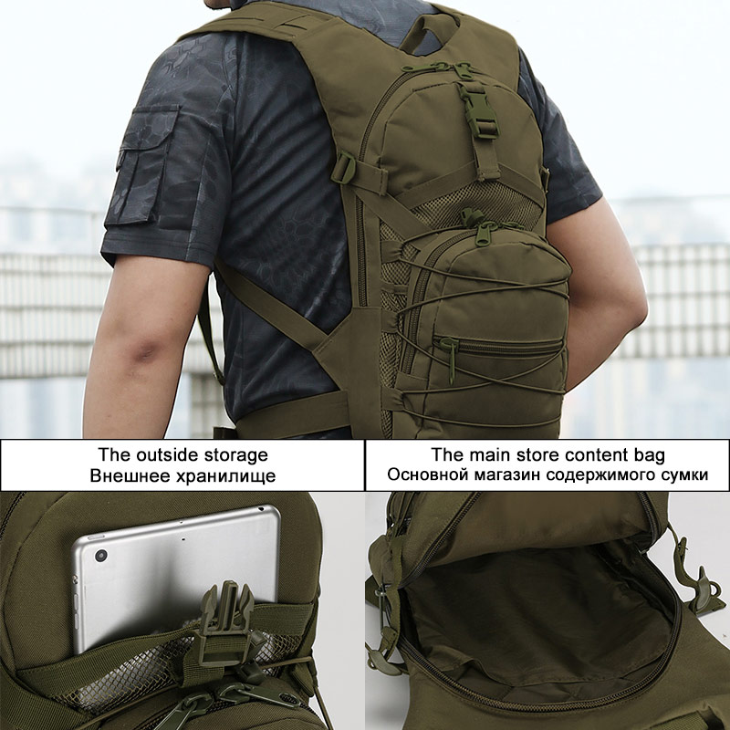 15L Molle Tactical Backpack 80 - Cycling Commuter Backpack review and price