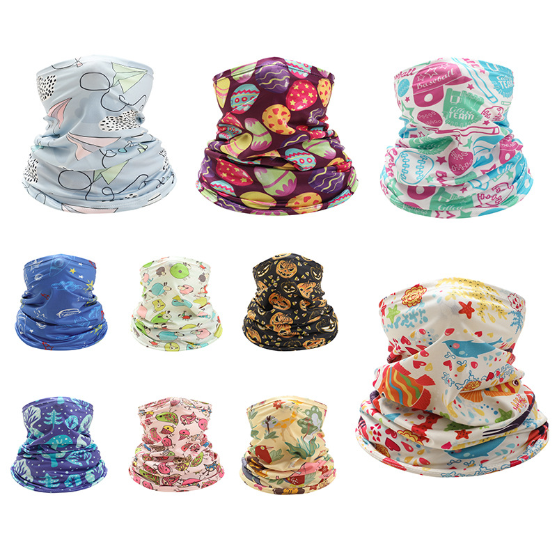 Kids Neck Cover Cute Ice Silk  - Cycling Loop review and price