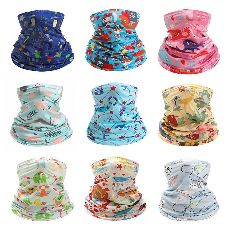 Kids Neck Cover Cute Ice Silk  - Cycling Loop review and price