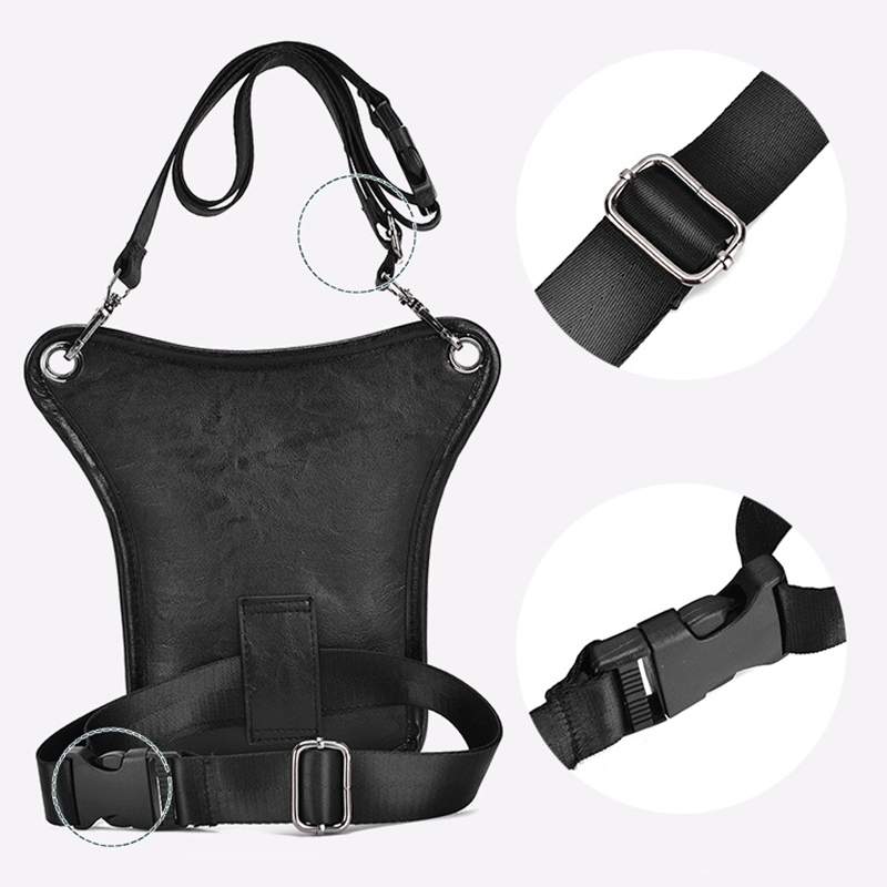 Vintage Pu Leather Waist Pack  - Cycling Commuter Bag review and price