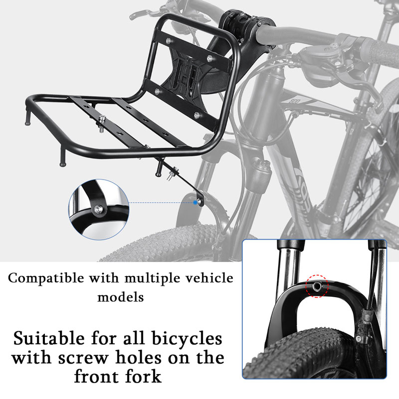 Bicycle Front Rack Aluminum Al - Cycling Commuter Bag review and price