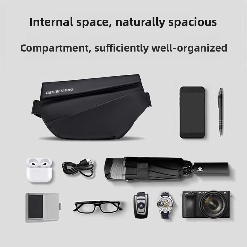 Magnetic Buckle Men Crossbody  - Cycling Commuter Bag review and price